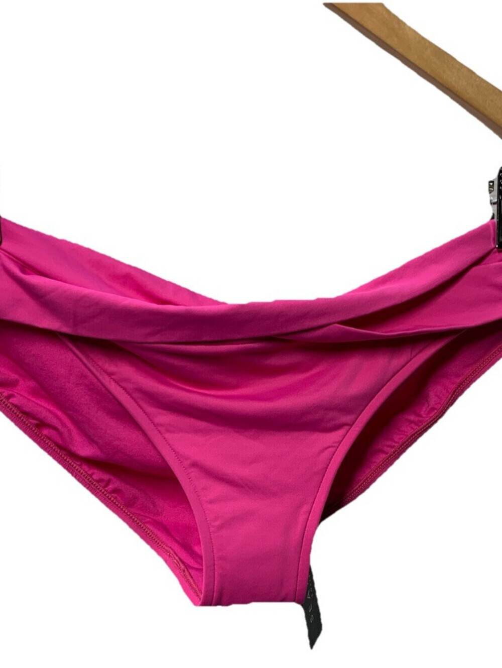 Seafolly  Twist Band Hipster Full Coverage Bikini Bottom , Pink Size 16 Swimsuit